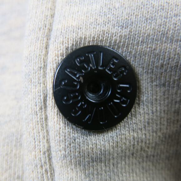 CROOKS & CASTLES Jacket Size XL Men Logo Pockets Camo Sleeves Streetwear Punk - Picture 6 of 13